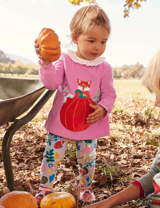 Baby Boden Pumpkin Forest Friends Play Set Grey Marl Forest Friends (SLIGHTLY DEFECT)