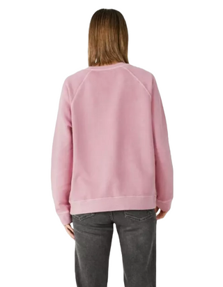 Women's Crackle Star Sweatshirt in Pink