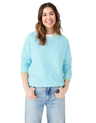 HUSH Contrast Stitch Sweatshirt 