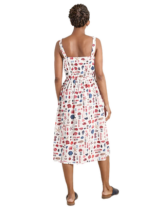 Women's Natural Valley Roam Summer Dress in Shell Colle (IMPERFECT)