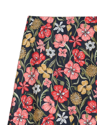 Women's Paint Pot Skirt in Folky Poppy Inkwell