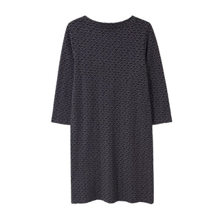 Women’s Jacquard Jersey Dress in Grey Multi