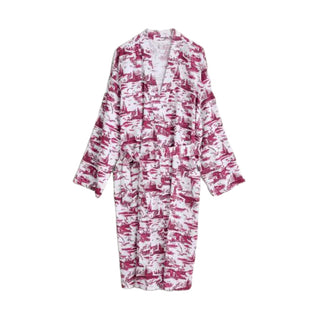 Women's Pottering Gown in Toile Seaside Chalk Flag