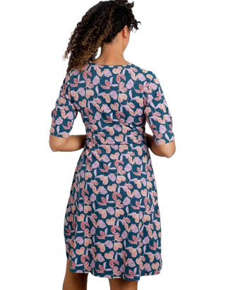 Weird Fish Cassandra Organic Cotton Jersey Swing Dress