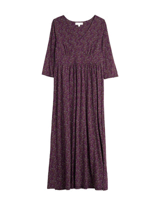 Women's Maggie Maxi Dress in Berry Tree Grape (IMPERFECT)