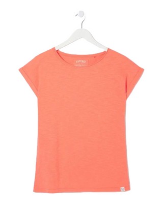 Women's Organic Cotton IVY T-Shirt in Orange (IMPERFECT)