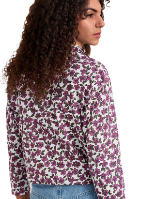 Women's Wavecrest Jersey Shirt in Field Flower Chalk (IMPERFECT)