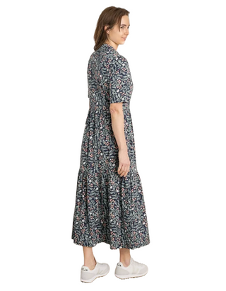 Women's Priddacombe Jersey Dress in Multi Ceramic Flora