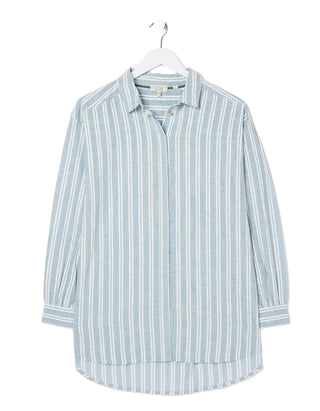 Billie Stripe Longline Shirt