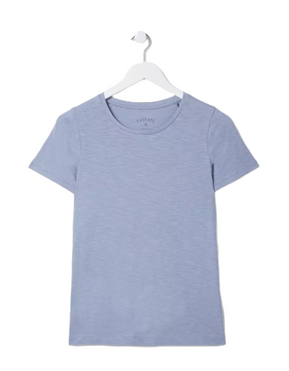 Women's Short Sleeve Keira T-Shirt in Blue (IMPERFECT)