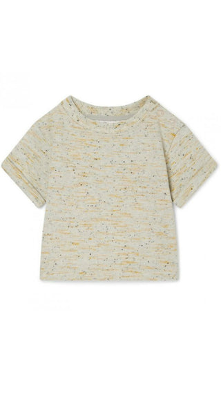 BONPOINT Kid's Aiman Fleece T-shirt In Yellow (SLIGHTLY DEFECT)