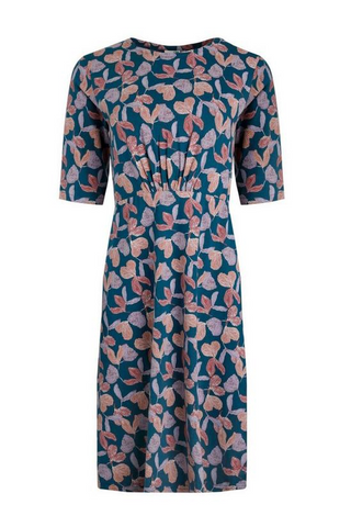 Weird Fish Cassandra Organic Cotton Jersey Swing Dress