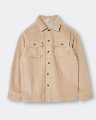 River Island Boy's Boys Corduroy Shirt in Beige