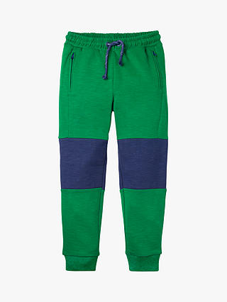 Mini Boden Boy's Full Length Warrior Knee Joggers in Highland Green