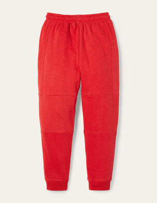 Mini Boden Boy's Warrior Knee Sweatpant in Fire Red