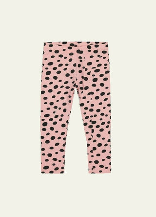 Mothercare Girls' Long Sleeve Spotted Animal Printed Pyjama Set in Pink/Black