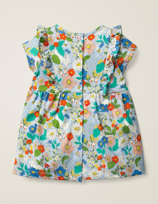 Baby Boden Girl's Printed Jersey Dress in HotchPotch Mix