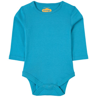 Frugi Baby Everyday Body Tobermory Romper in Teal